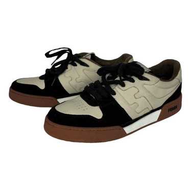 Fendi Leather low trainers