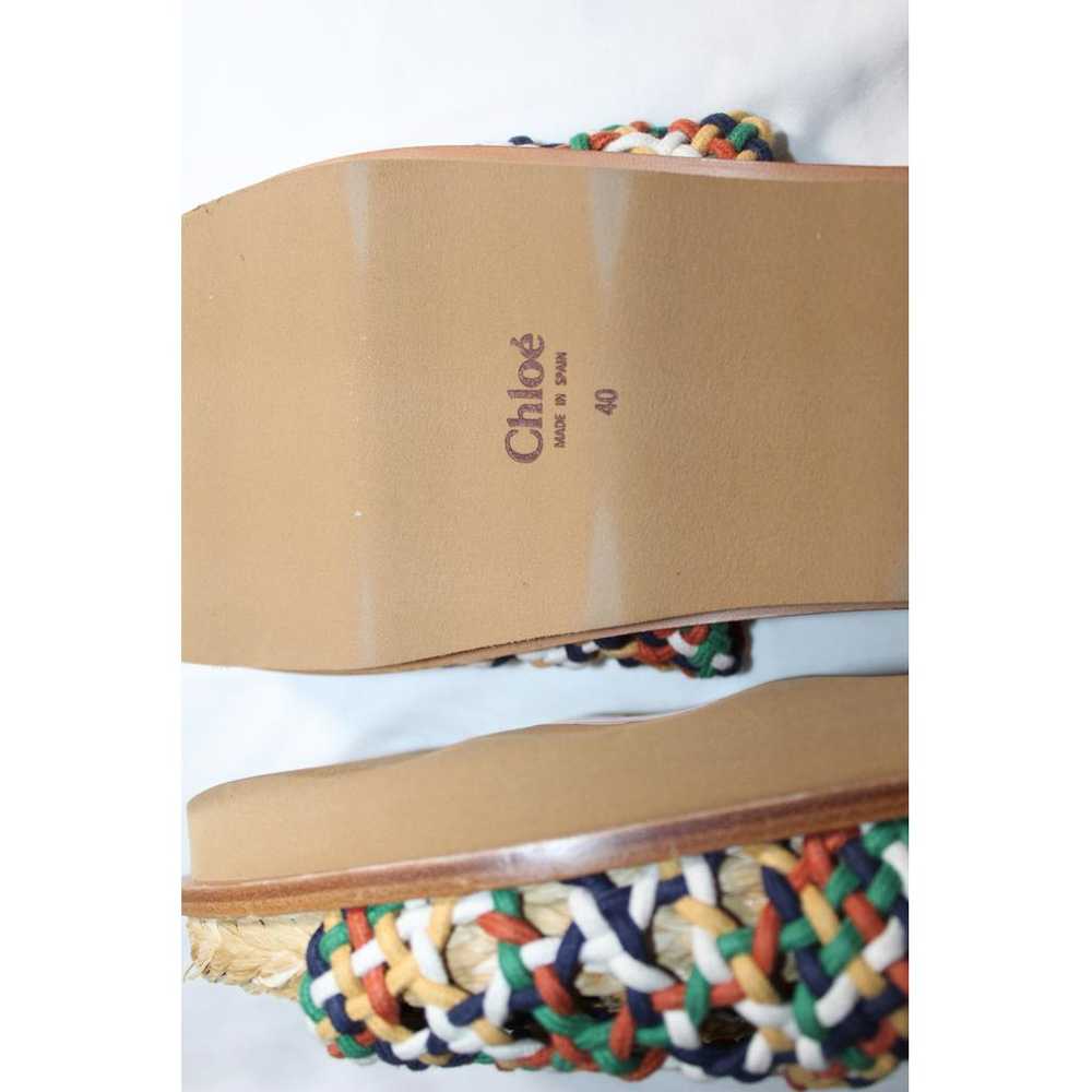 Chloé Cloth sandal - image 4