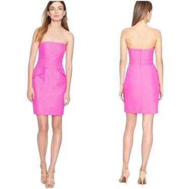 J. Crew Pink Flamenca Cocktail Dress Size 8