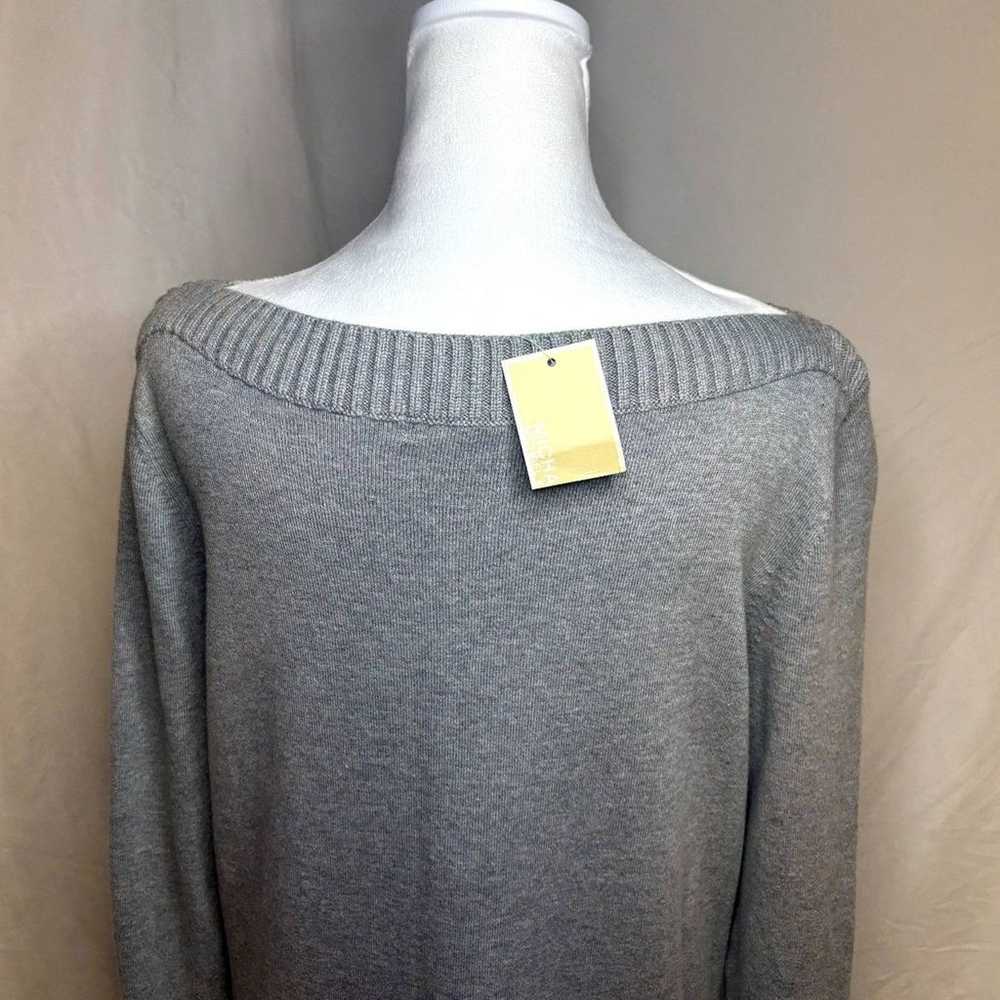 Michael Kors Light Grey Comfy Knee Length Sweater… - image 7