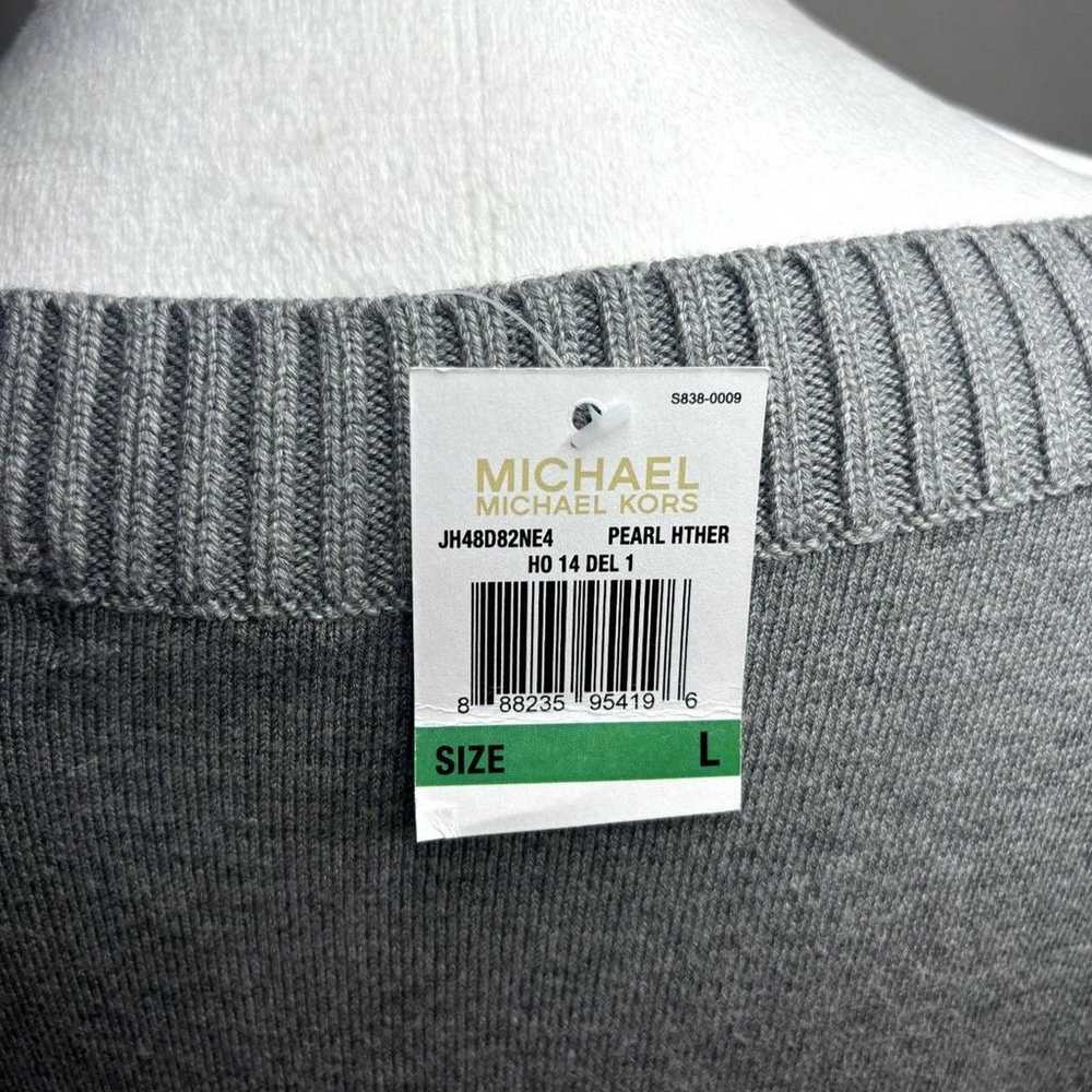 Michael Kors Light Grey Comfy Knee Length Sweater… - image 9