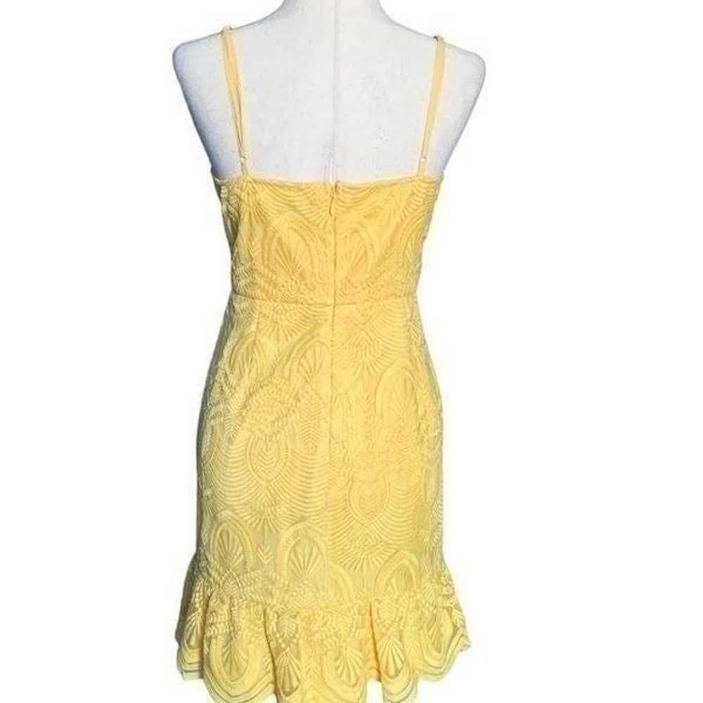 NEW Lulus Shura Yellow Embroidered Sleeveless Dre… - image 8