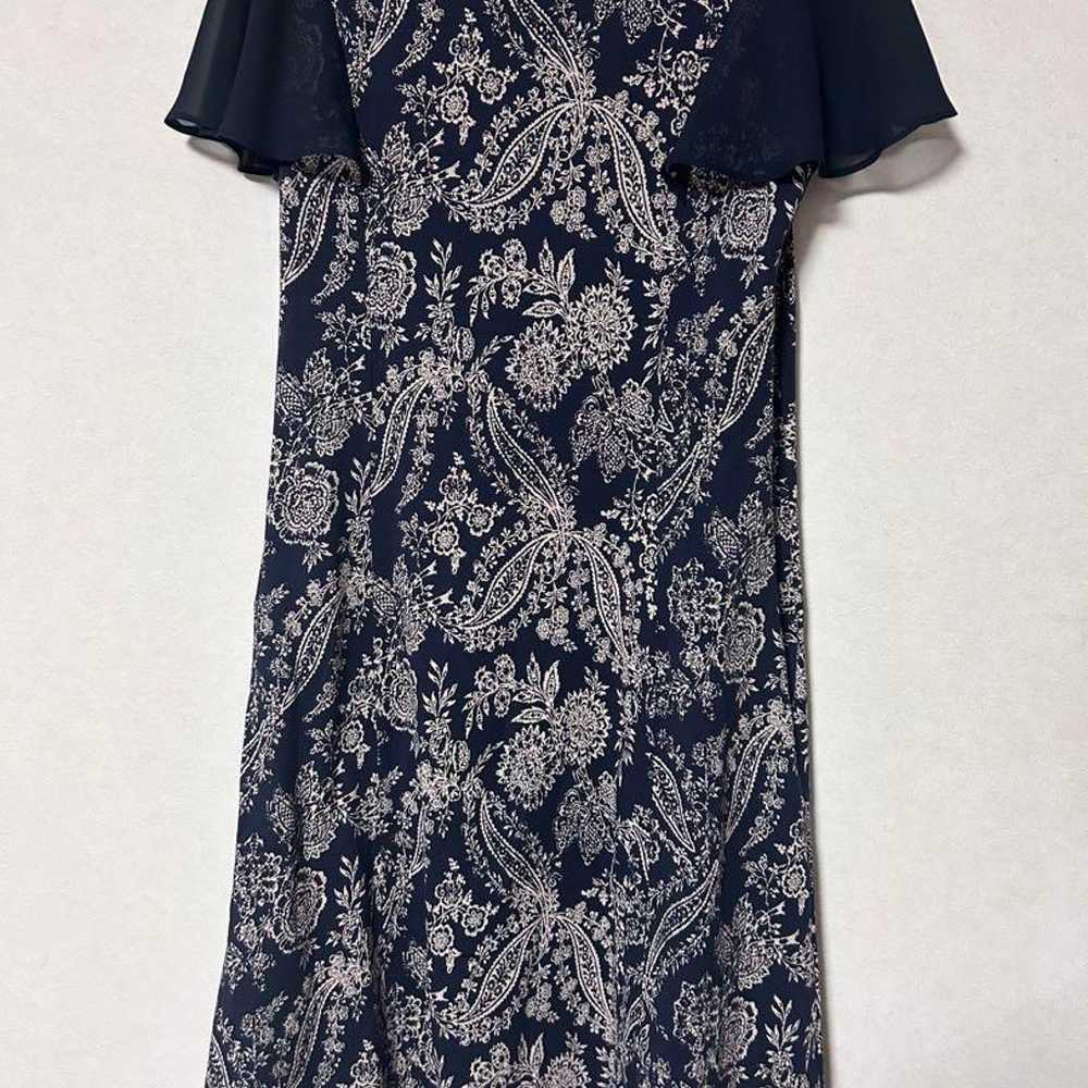 Laura Ashley Summer Ladies Dress A-Line Blue Size… - image 2