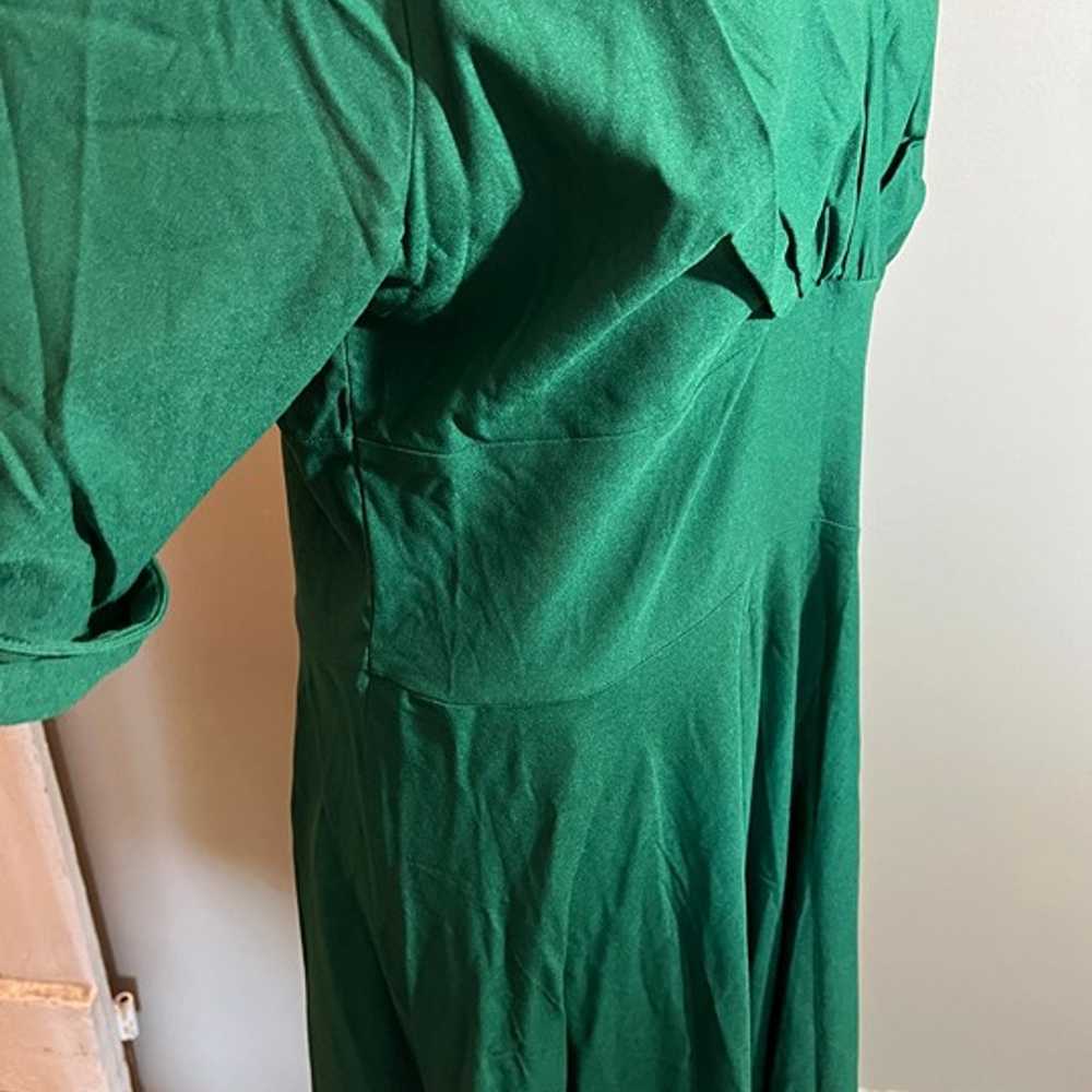 Unique Vintage Plus Size Emerald Green Delores Sw… - image 4