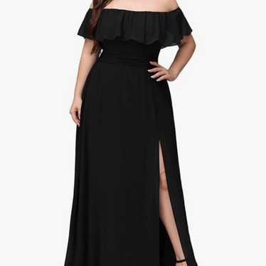 Ever-Pretty Women's Off Shoulder Ruffle Sleeves S… - image 1