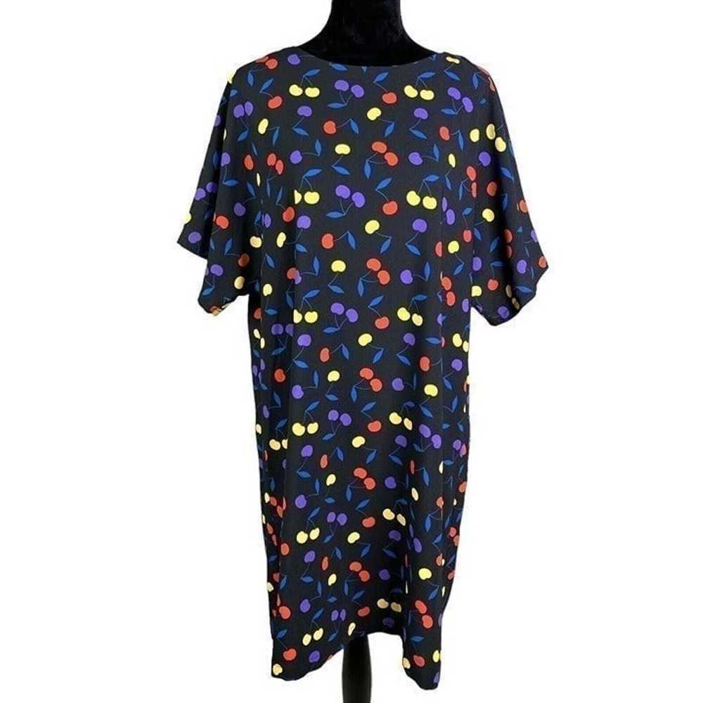 ModCloth Rockabilly Dress Colorful Cherry Print R… - image 1