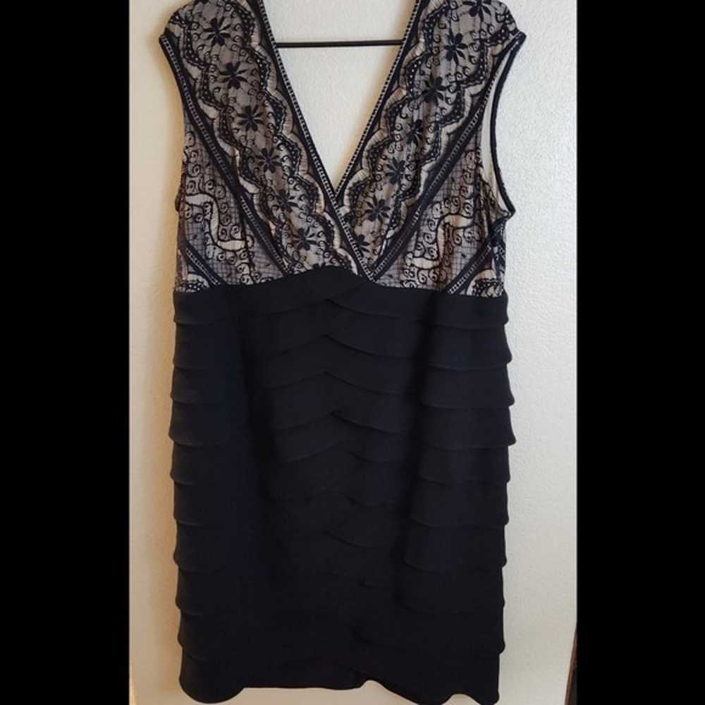 Jessica Howard Sleeveless Lace Black Cocktail Par… - image 2