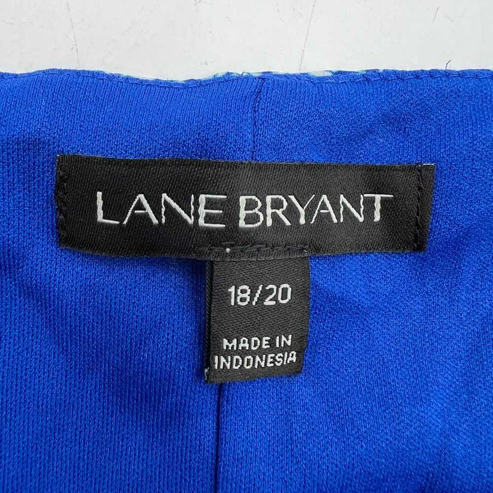 Lane Bryant Blue High Low Sleeveless Dress - image 3