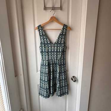 Anthropologie Maeve Geometric Dress