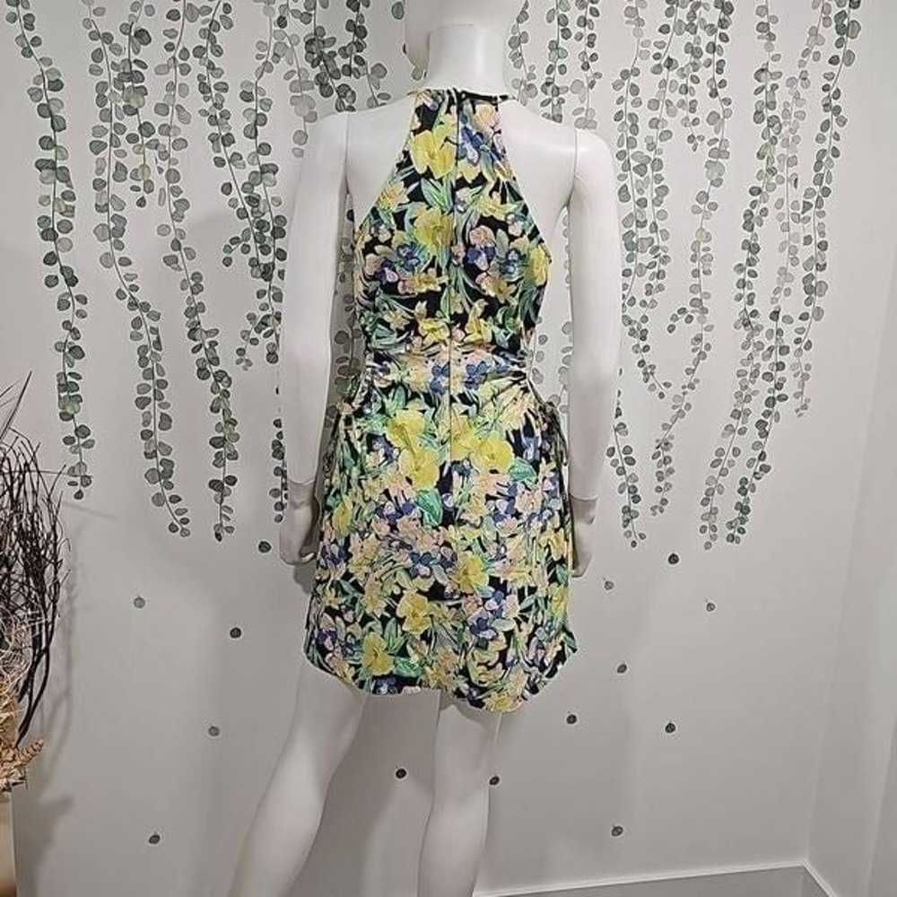 NWOT Topshop cut out side floral poplin mini dress - image 7