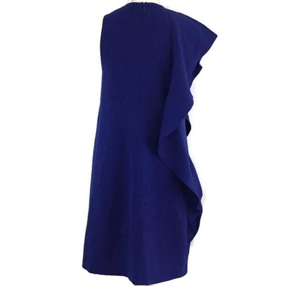 CHELSEA 28 ASYMMETRICAL RUFFLE SHIFT DRESS NWOT - image 3