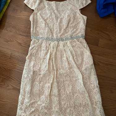 Davids bridal city triangles dress