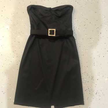 Trina Turk Black Strapless Dress