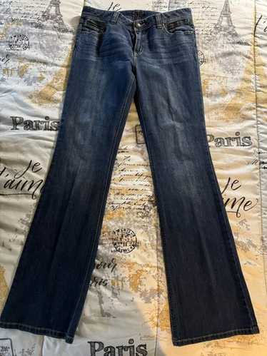 Cache Contour Collection Bootcut Jeans With Embro… - image 1