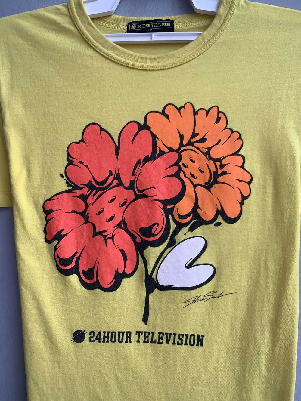 Japanese Brand 24 Hour Television Vintage Shirt - image 2