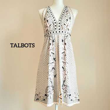 TALBOTS Talbot One-piece with Bijou, Beads, Ribbo… - image 1