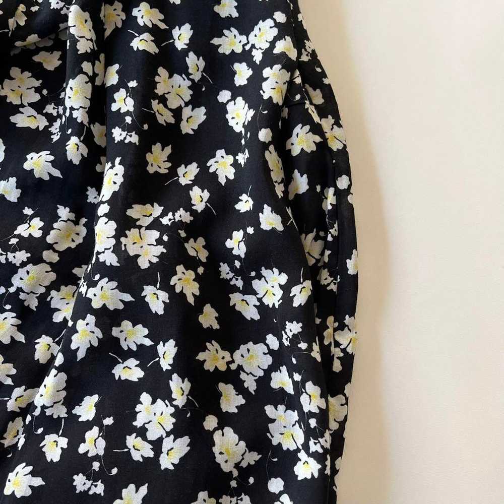 【Excellent Condition】Zara Flower Print Long Shirt… - image 11