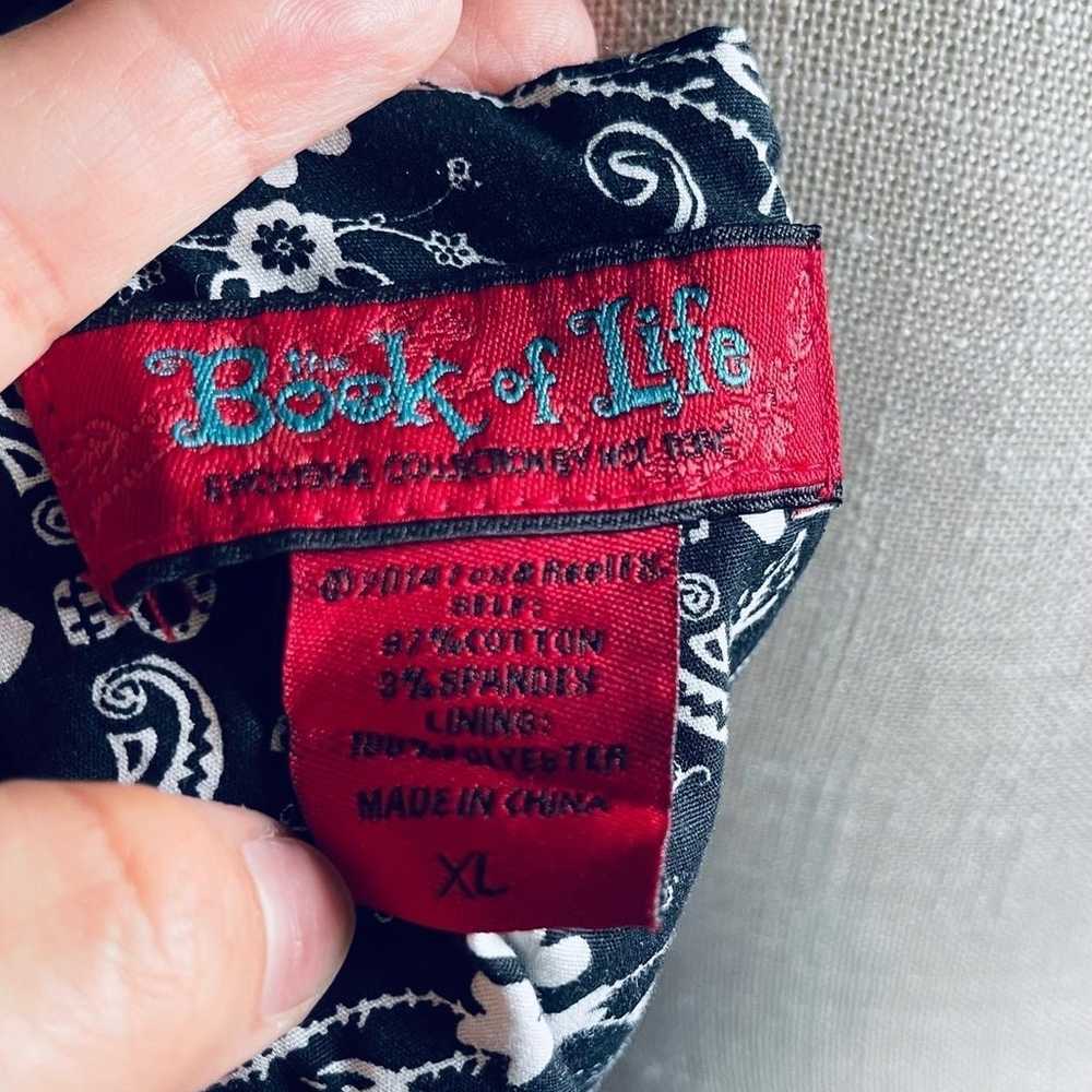 The Book Of Life Printed Halter Swing Dress XL - image 9