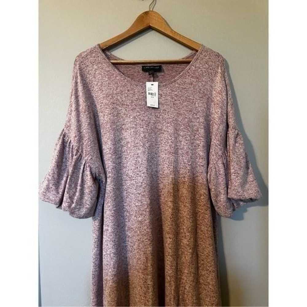 Lane Bryant Women’s Size 14/16 Sweater Dress Heat… - image 3