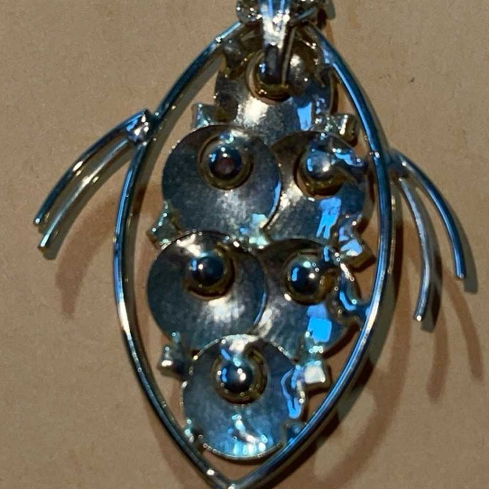 Vintage 24” very unique fish necklace - image 2