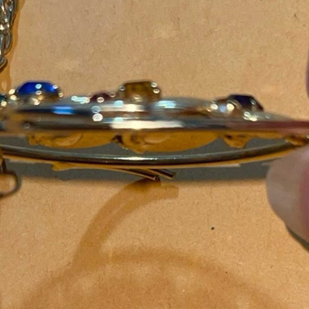 Vintage 24” very unique fish necklace - image 3