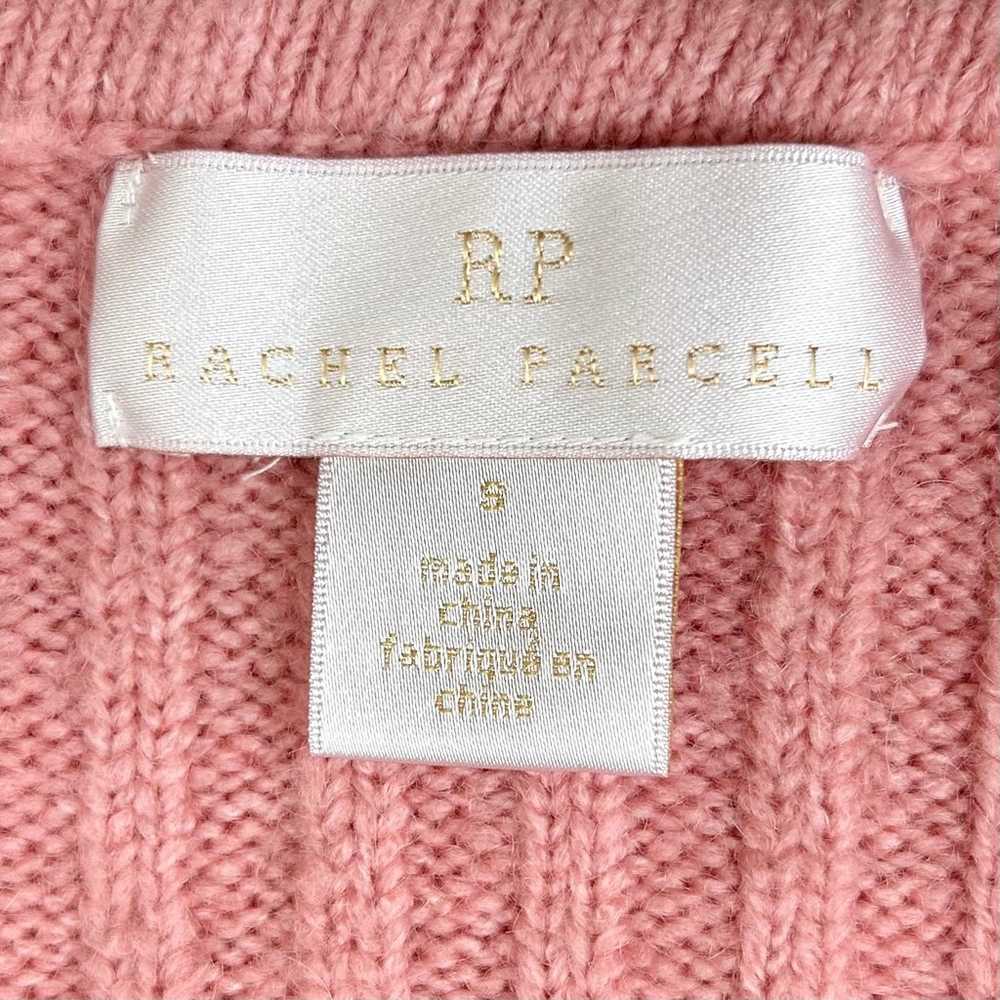 Rachel Parcell Pink Rib Knit Oversized Sweater Dr… - image 6