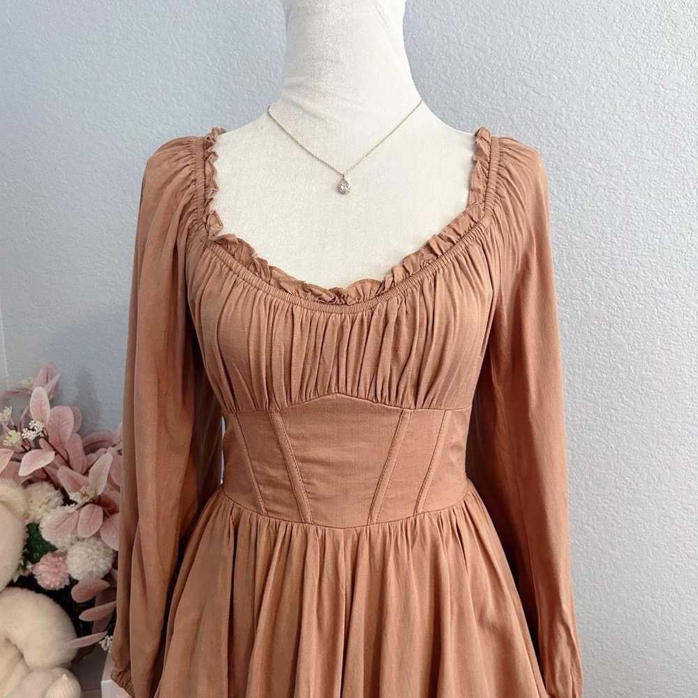 Princess Polly Arley Brown Romper Dress - image 4