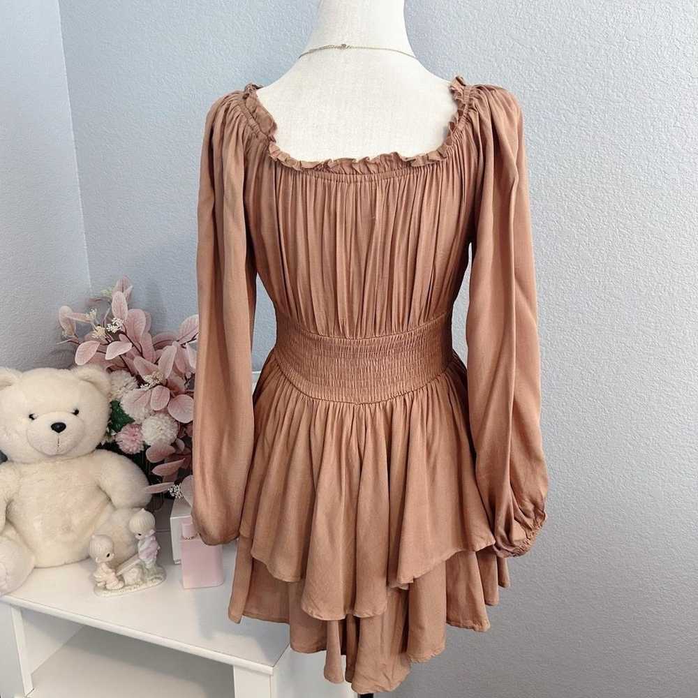 Princess Polly Arley Brown Romper Dress - image 7