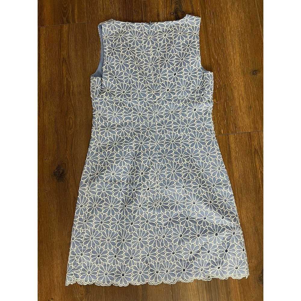 Women's Size 6 Michael kors Blue & White Eyelet S… - image 5