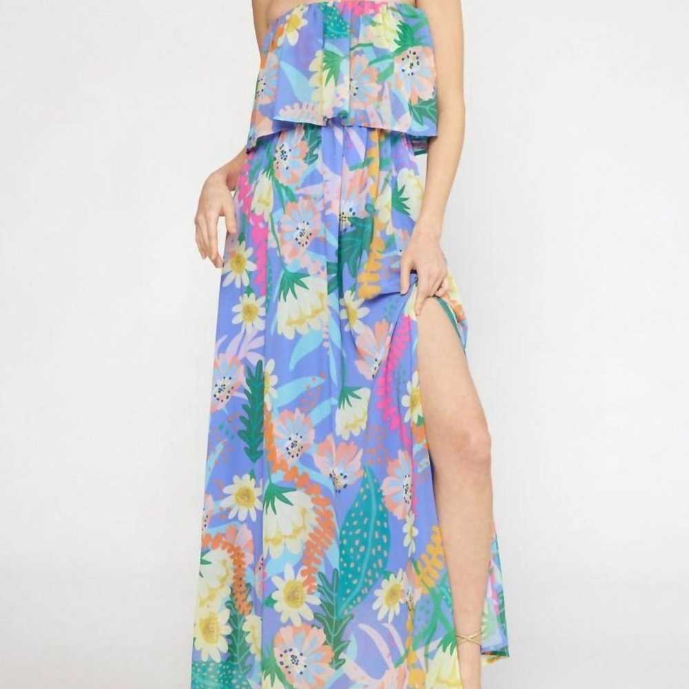 Entro Away We Go Floral Maxi Dress - image 2