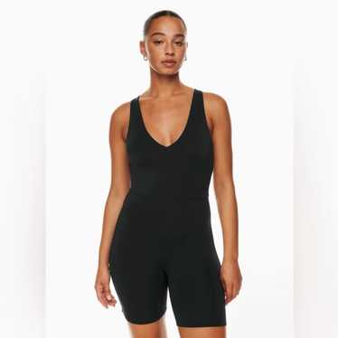 Aritzia Babaton Contour V-Neck Romper