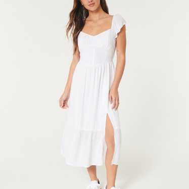 Hollister Lace Back Midi Dress