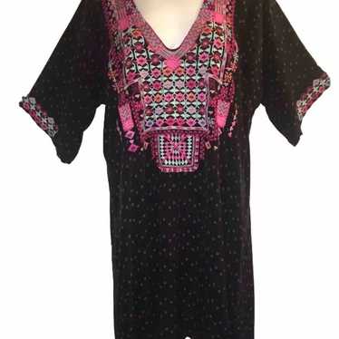 Biya Johnny Was embroidered ethnic tunic Dress - image 1