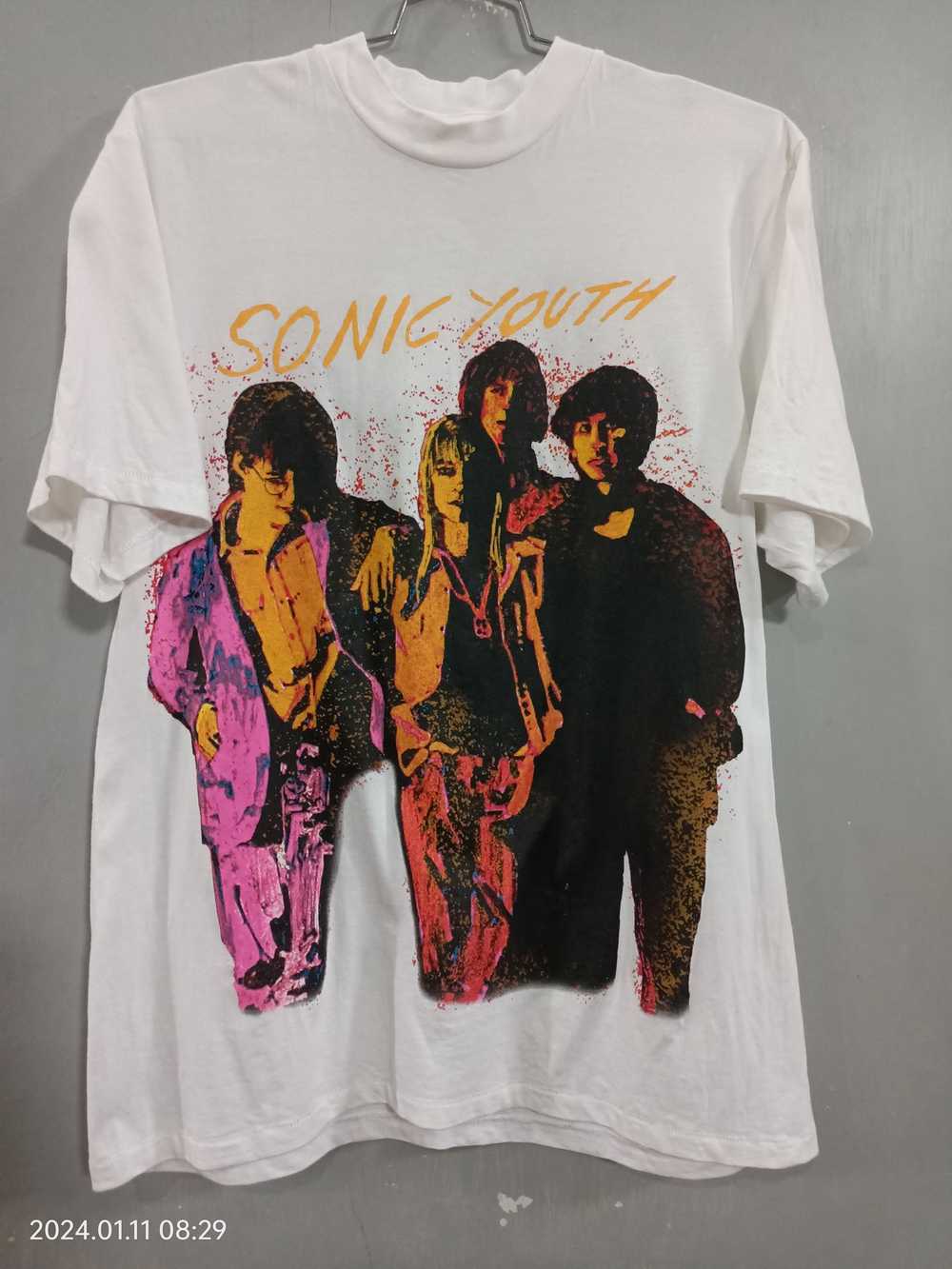 Band Tees × Rock T Shirt × Vintage Sonic Youth Te… - image 1