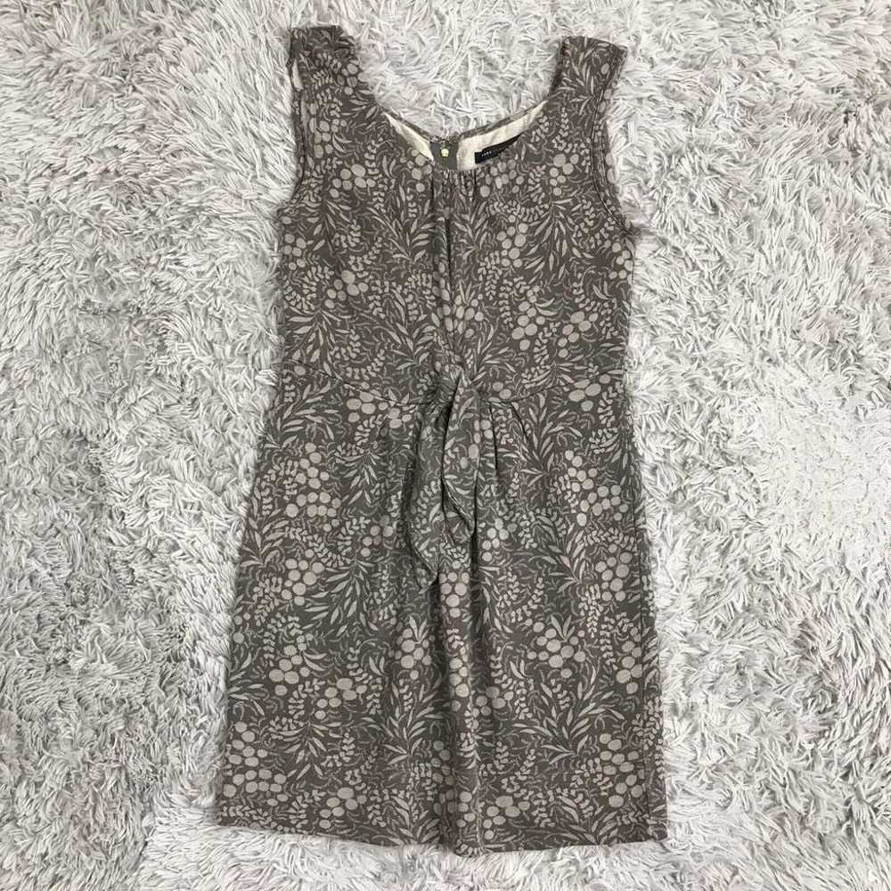 Marc by Marc Jacobs Floral Cotton Tie Waist Taupe… - image 3