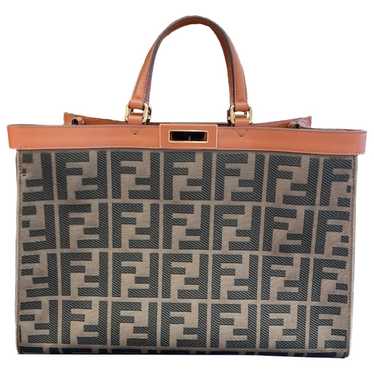 Fendi Peekaboo X-Lite cloth handbag - image 1