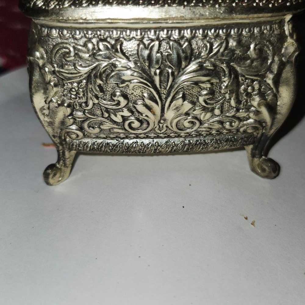 925 Sterling Silver jewelry Box - image 2