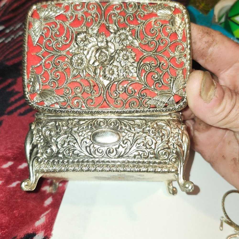 925 Sterling Silver jewelry Box - image 5