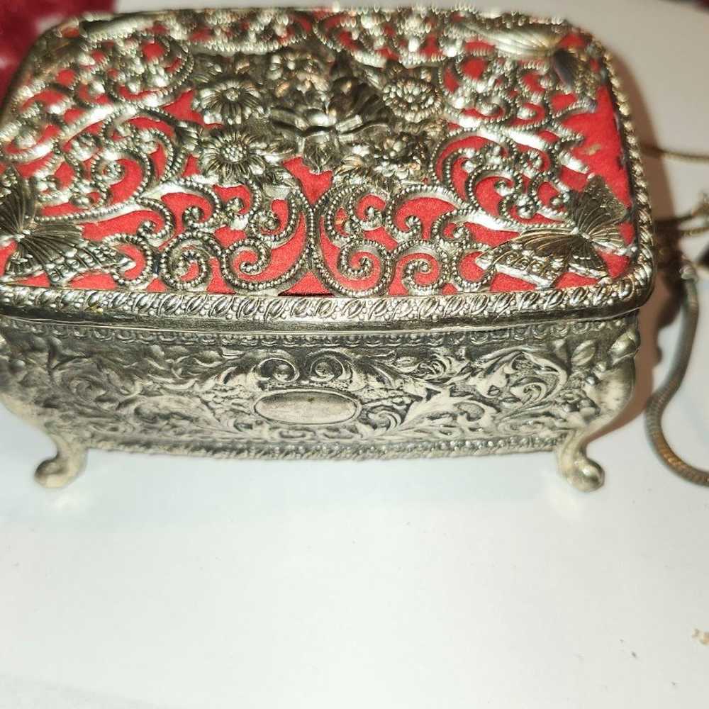 925 Sterling Silver jewelry Box - image 7