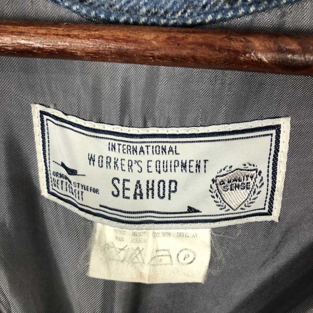 Japanese Brand × Workers SEAHOP FLANNEL ZIPPER JA… - image 9