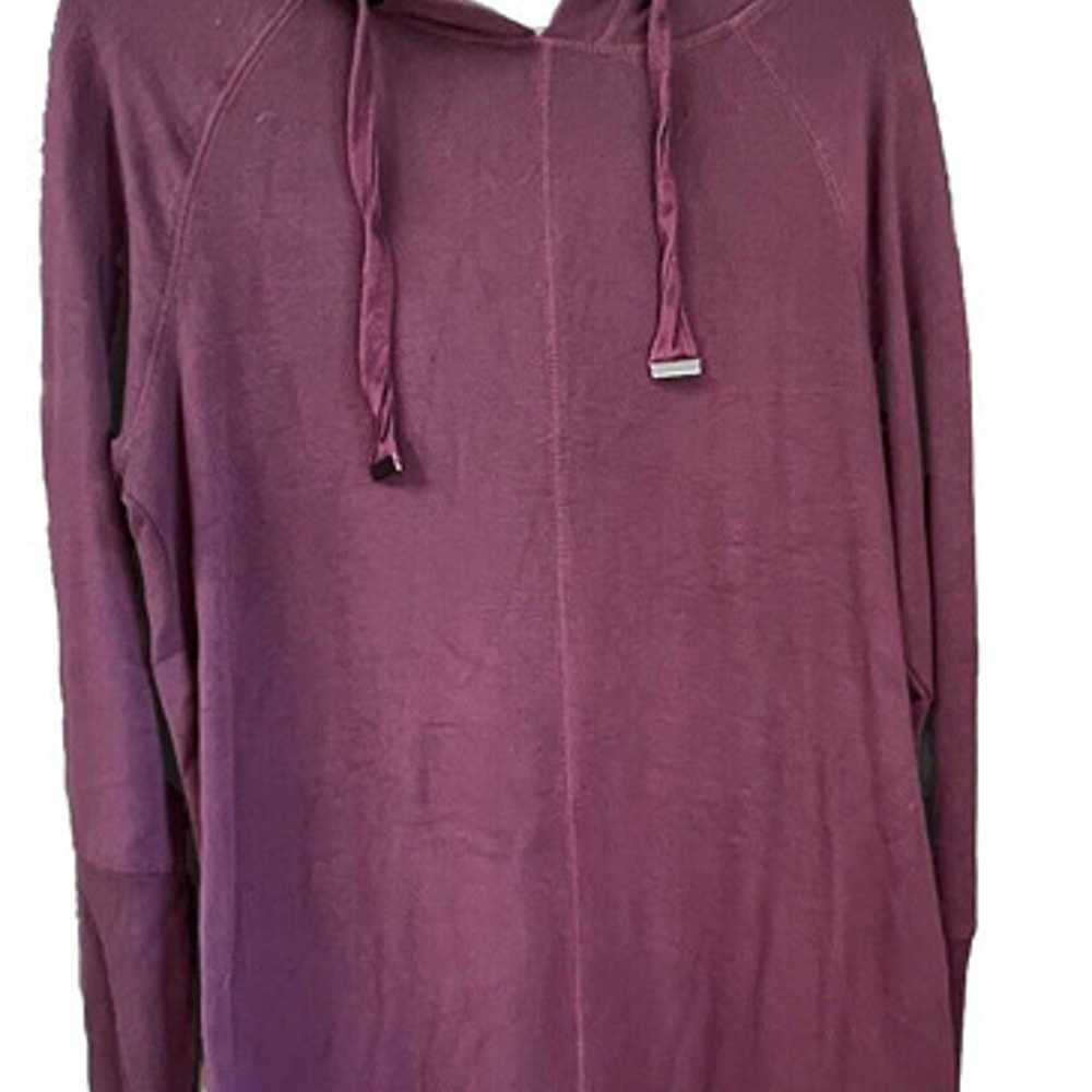 Athleta Solitude Hoodie Sweatshirt Dress Auberge … - image 1