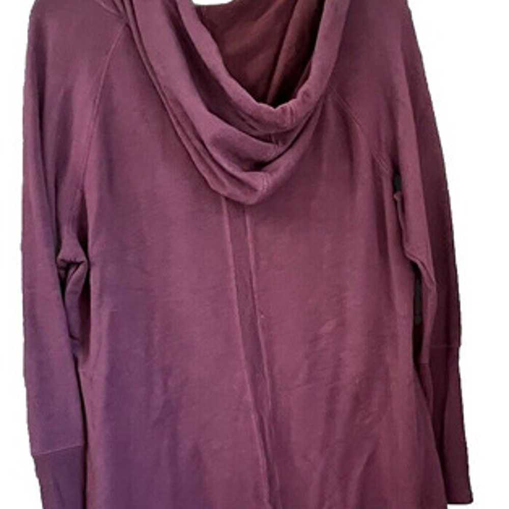 Athleta Solitude Hoodie Sweatshirt Dress Auberge … - image 6