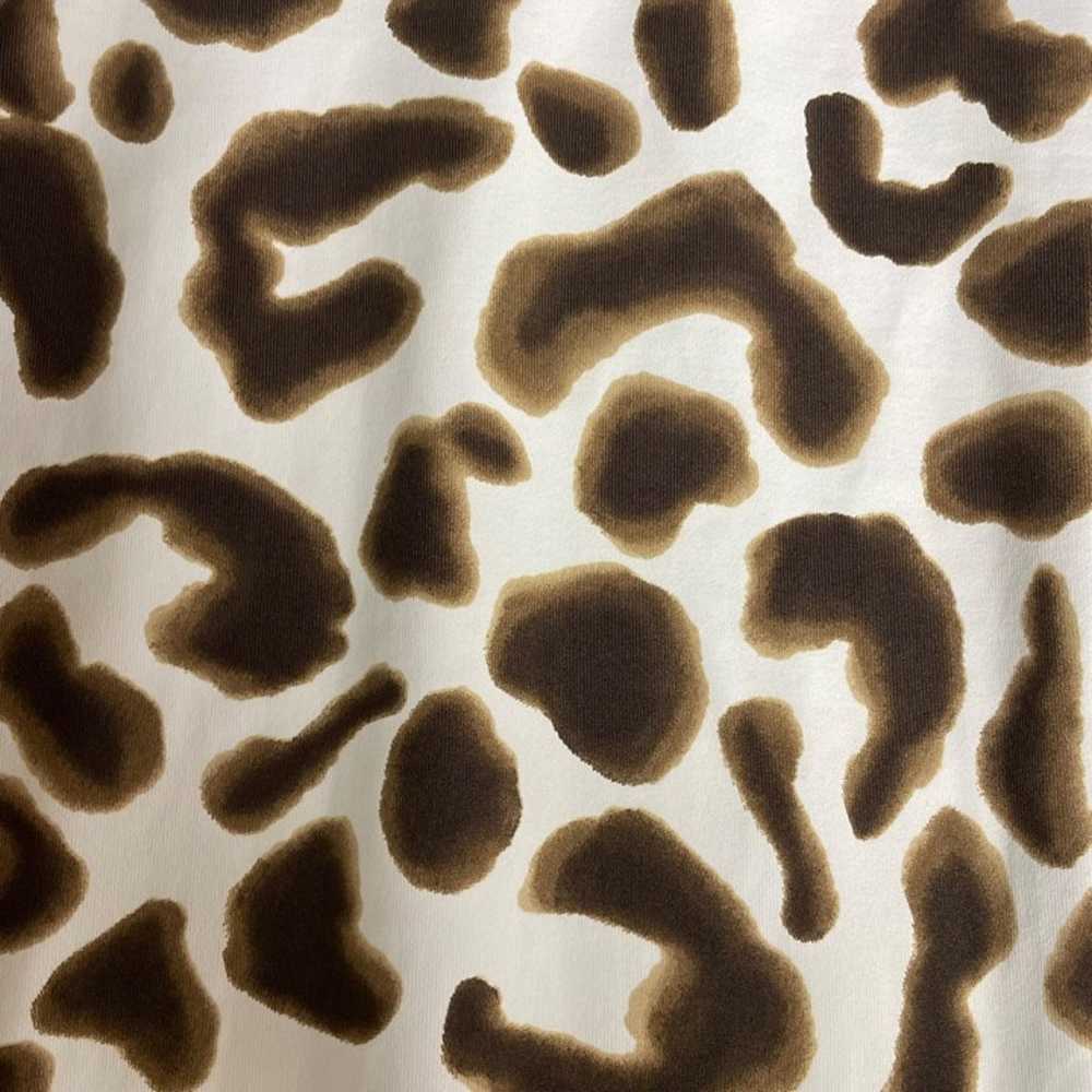 J. McLaughlin Animal Print Sheath Dress Stretch C… - image 4