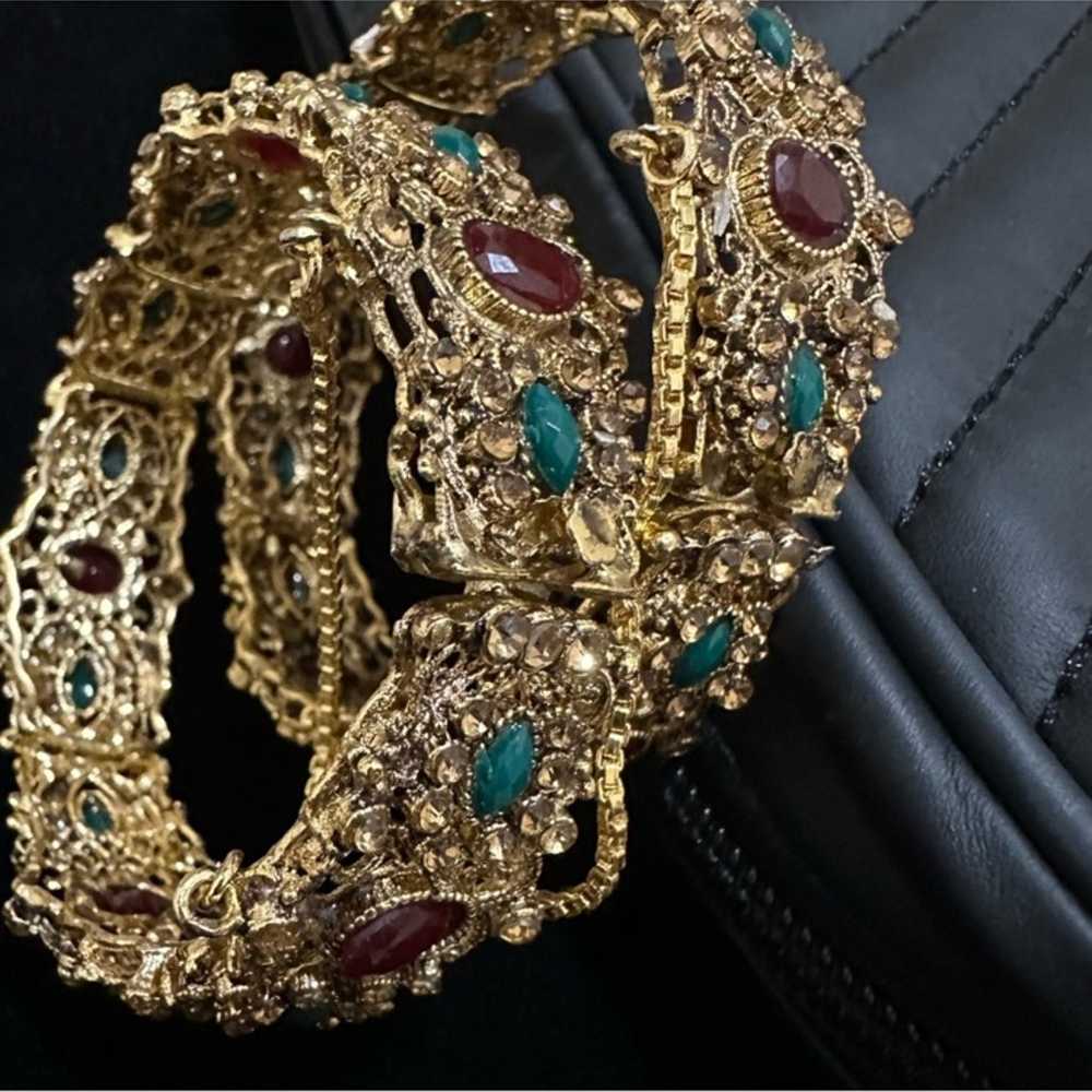 Multi Stone Bangles - image 2