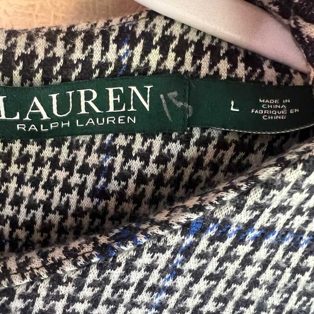 Lauren Ralph Lauren Houndstooth Glen Plaid Sheath… - image 4