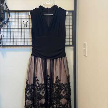 EUC | SLNY women’s tulle skirt dress with lace — … - image 1