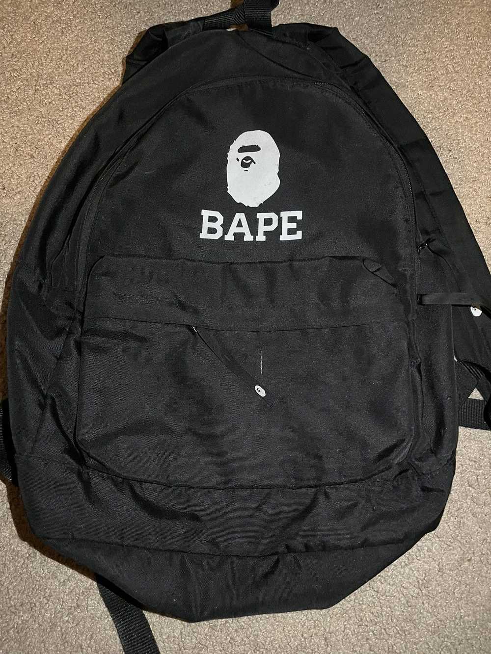 Bape Black Bape Bookbag - image 2