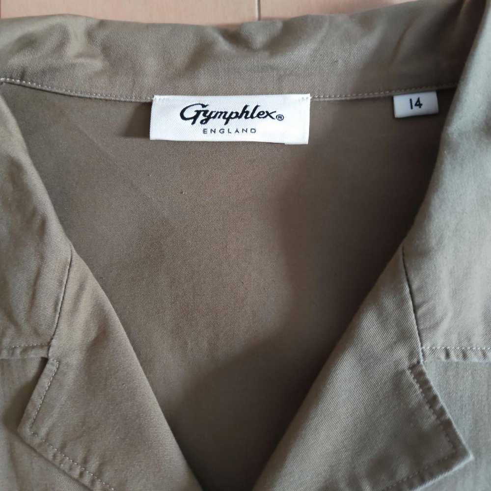 Gymphlex khaki shirt dress size 14. - image 3