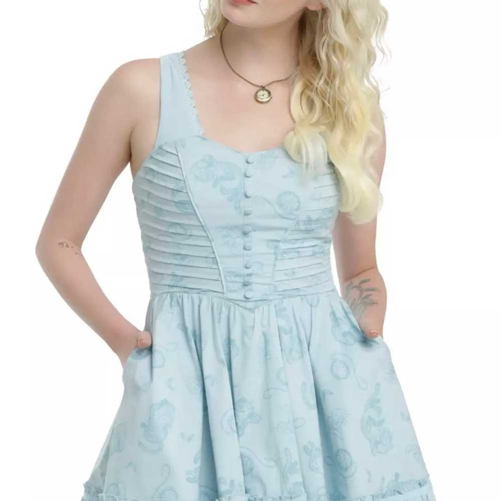 Disney Alice and the wonderland dress sz large - image 1