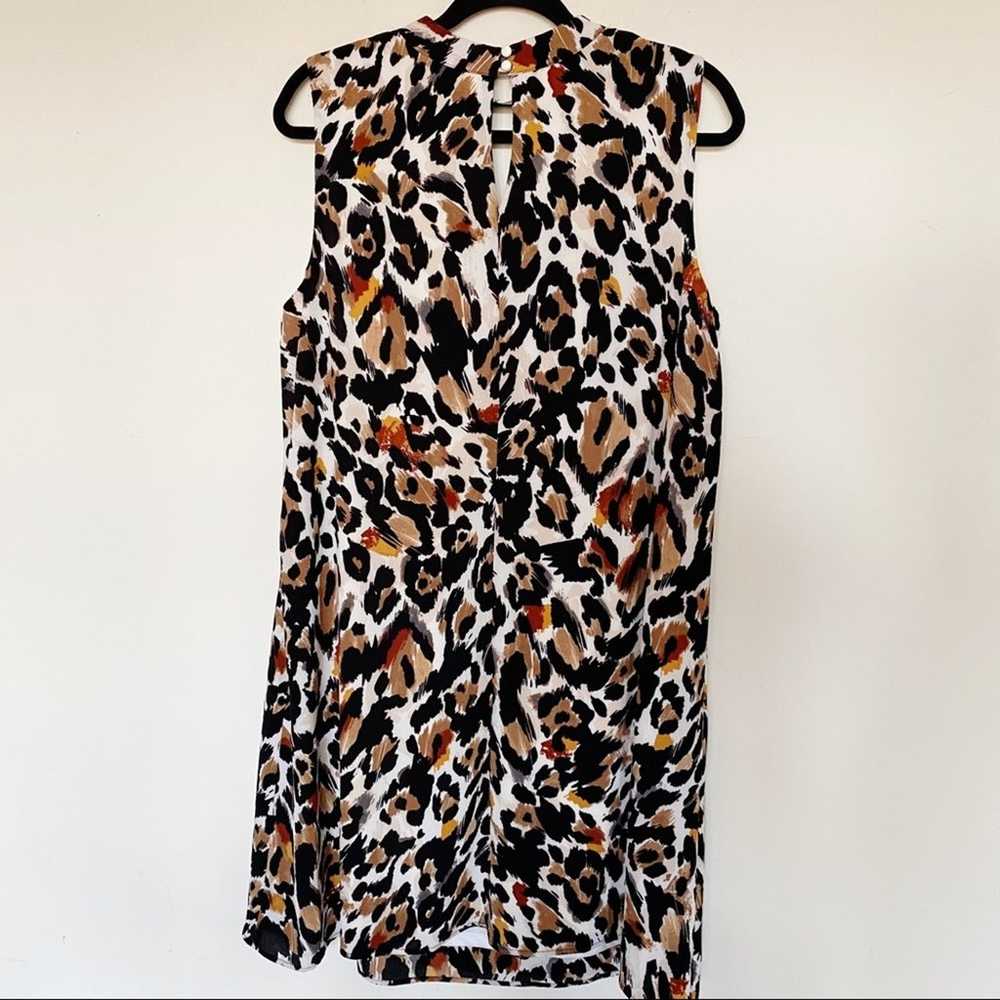 Lux II Leopard Choker Shift Dress 14 - image 3